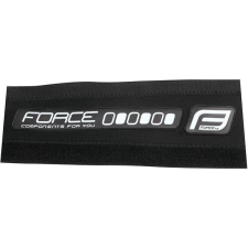Force Rubber láncvédő, neoprén, 8 cm, fekete-fehér biciklilánc