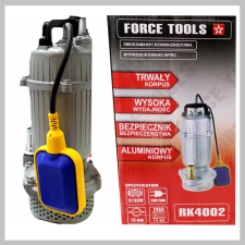  Force Tools alumínium szennyvíz szivattyú RK4002 szivattyú