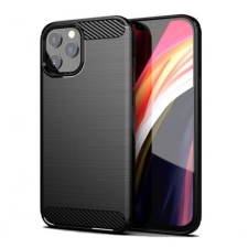 Forcell Carbon Apple iPhone 13 tok, fekete (60683) (FO60683) tok és táska