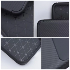 Forcell Carbon Apple iPhone 15 Plus Hátlapvédő Tok - Fekete tok és táska