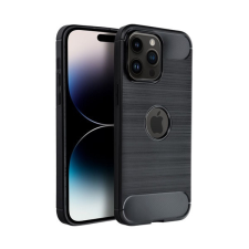 Forcell Carbon Apple iPhone 16 Plus szilikon tok, fekete tok és táska