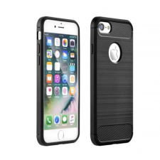 Forcell Carbon Apple iPhone 7/8 hátlaptok fekete (21194) tok és táska