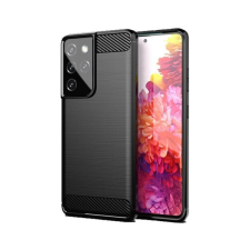 Forcell Carbon hátlap tok, Samsung Galaxy A54 5G , fekete tok és táska
