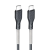 Forcell Carbon kábel C-type-c 3.0 QC Power Delivery PD60W CB-02C CB-02C fekete 1 méter
