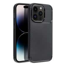 Forcell Carbon Premium Apple iPhone 14 Tok - Fekete tok és táska