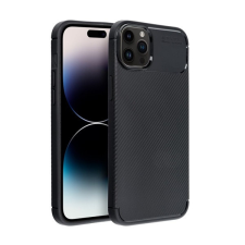 Forcell Carbon Premium hátlap tok, Apple iPhone 14 Max , fekete tok és táska
