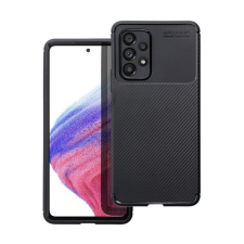 Forcell Carbon Premium hátlap tok, Samsung Galaxy A14 5G , fekete tok és táska
