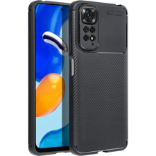 Forcell Carbon Premium hátlap tok, Xiaomi Redmi NOTE 9 , fekete ( ) tok és táska