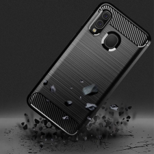 Forcell CARBON tok Samsung Galaxy A10 fekete telefontok tok és táska