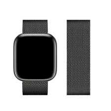 Forcell F-Design FA03 Apple Watch 38/40/41mm szíj, fekete okosóra kellék