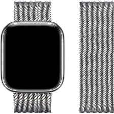 Forcell F-Design FA03 Apple Watch 42/44/45/49mm szíj, ezüst ( ) okosóra kellék