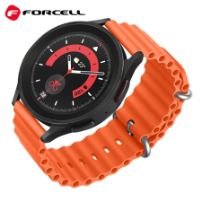Forcell F-DESIGN FS01 szíj Samsung Watch 20mm narancssárga okosóra kellék