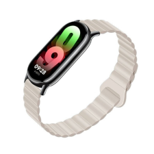 Forcell F-Design FX8 Xiaomi Mi Band 8 szíj, bézs okosóra kellék