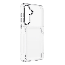 Forcell F-PROTECT Crystal Pocket tok Samsung S24 Plus átlátszó tok tok és táska