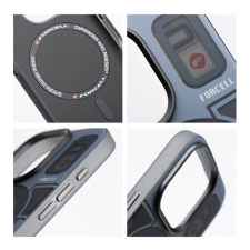 Forcell F-Protect Levels iPhone 16 ütésálló MagSafe tok, Cyber, kék-szürke tok és táska