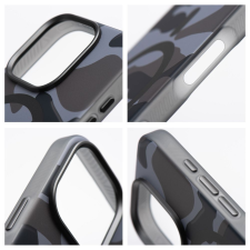 Forcell F-Protect MagSafe-kompatibilis tok iPhone 16 Pro - szürke terepmintás tok és táska