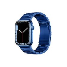 Forcell FA10 Apple Watch Fém szíj 42/44/45/49mm - Kék okosóra kellék