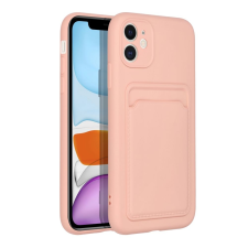 Forcell kártya tok iPhone 11 rózsaszín tok és táska