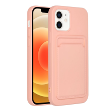 Forcell kártya tok iPhone 12/11 Pro Pink tok és táska