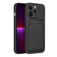 Forcell kártya tok iPhone 13 Pro fekete tok és táska
