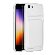 Forcell kártya tok iPhone 7/8 / SE 2020 fehér tok és táska