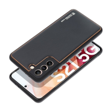 Forcell Leather műbőr hátlap tok Samsung Galaxy A25 5G, fekete tok és táska