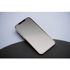 Forcell Matt Glass edzett üveg fekete szegéllyel iPhone 15 Pro Max mobiltelefon kellék