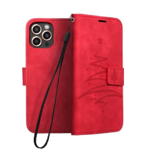Forcell Mezzo flipes tok Samsung Galaxy A32 5G karácsonyfa piros tok és táska