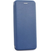 Forcell Motorola Moto E22 / E22i, Oldalra nyíló tok, stand, Forcell Elegance, kék