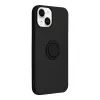 Forcell SILICONE RING tok IPHONE 14 fekete
