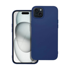 Forcell Soft Apple iPhone 15 Plus szilikon tok sötétkék tok és táska