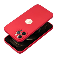 Forcell Soft Apple iPhone 15 Pro Max szilikon tok, piros tok és táska
