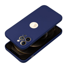Forcell Soft Apple iPhone 15 Pro Max szilikon tok, sötétkék tok és táska