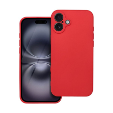 Forcell Soft iPhone 16 Plus szilikon tok, piros tok és táska