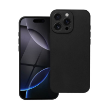 Forcell Soft iPhone 16 Pro Max szilikon tok, fekete tok és táska