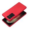 Forcell Soft Samsung A55 5G szilikon tok, piros