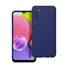 Forcell Soft Samsung Galaxy A03s szilikon tok sötét kék tok és táska