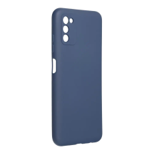 Forcell Soft Samsung Galaxy A03s Szilikon Tok - Sötétkék tok és táska