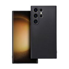 Forcell Soft szilikon tok Samsung Galaxy S23 Ultra, fekete tok és táska