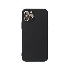 Forcell Szilikon LITE hátlap tok Apple iPhone 14, fekete tok és táska