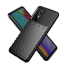 Forcell Thunder hátlap tok Samsung Galaxy A53 5G, fekete tok és táska