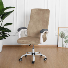 Forcheer Forgószék Huzat (L-es, bársonyos, 1 részes, kapucsínó barna) lakástextília