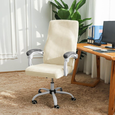 Forcheer Forgószék Huzat (M-es, bársonyos, 1 részes, bézs) lakástextília