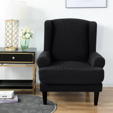 Forcheer Füles Fotel Huzat (enyhén vízlepergető, fekete) lakástextília