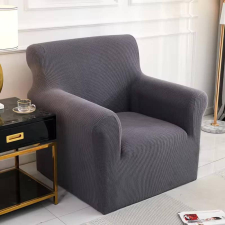 Forcheer Klasszikus Fotel Huzat (enyhén vízlep., sötétszürke) lakástextília