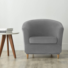 Forcheer Klub Fotel Huzat (bársonyos, sötétszürke) lakástextília