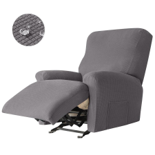 Forcheer Relax Fotel Huzat (enyhén vízlepergető, 1 üléses, sötétszürke, rugalmas) lakástextília