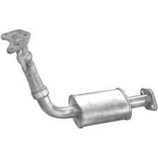  Ford első kipufogódob K08_359ALU autóalkatrész