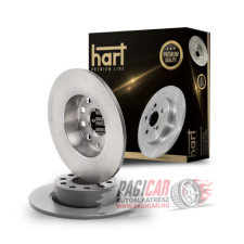 Ford Focus 1 hátsó féktárcsa (253mm, hűtetlen) - Hart Premium SZETT (2db) autóalkatrész