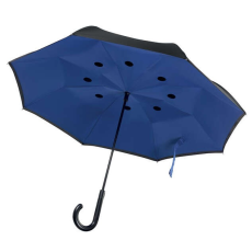 Fordított Esernyő kifordítható dupla rétegű 102cm #kék
